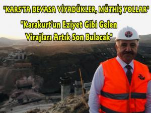 Kars Milletvekillerinden Yeni Erzurum  Yolu İncelemesi