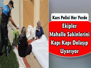 Kars Polisi Vatandaşları Hırsızlığa Karşı Uyardı