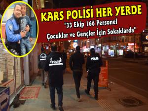 Kars Polisinden Çocuklar ve Gençleri Korumak İçin Uygulama