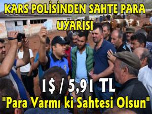 Kars Polisinden Hayvan Pazarında Dolandırıcılık Uyarısı