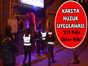 Kars Polisinden Türkiye Güven Huzur 4 Uygulaması