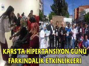 Kars'ta 17 Mayıs Hipertansiyon Günü