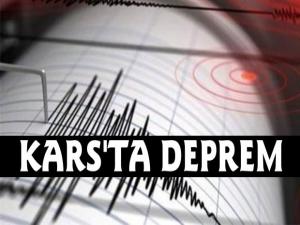 Kars'ta 2.1 Şiddetinde Deprem