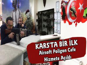 Kars'ta Airsoft Poligon Cafe Hizmete Açıldı