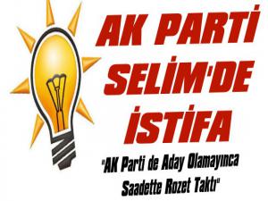 Kars'ta AK Parti Aday Adayı İstifa Ederek Saadet Partisine Geçti