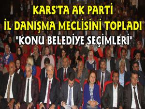 Kars'ta AK Parti İl Danışma Meclisi Toplantısı Gerçekleştirildi