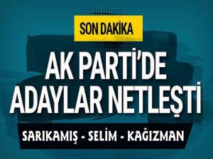 Kars'ta AK Parti'nin Belediye Başkan Adayları Netleşmeye Başladı