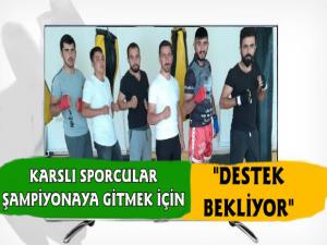 Kars'ta Altı Genç Sporcu Destek Bekliyor