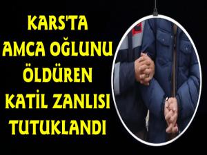 Kars'ta Amcasının Oğlunu Öldüren Katil Zanlısı Tutuklandı