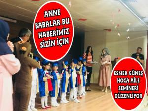 Kars'ta Anne ve Babalar İçin Eğitim Semineri 