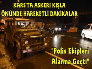 Kars'ta Askeriye Önüne Bırakılan Tüp Polis Ekiplerini Alarma Geçirdi