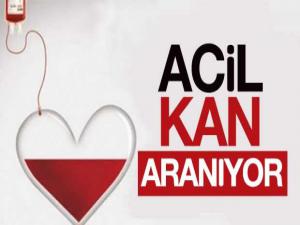 Kars'ta B Rh + Kan Aranıyor