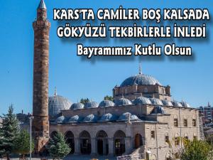 Kars'ta Boş Kalan Camilerden Tekbir Sesleri Yükseldi