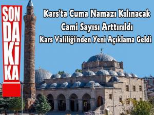 Kars'ta Cuma Namazı Kılınacak Camilere Yenileri Eklendi