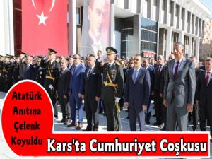 Kars'ta Cumhuriyet Bayramı Kutlamaları Başladı