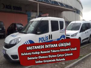 Kars'ta Devlet Hastanesi'nde İntihar Girişimi