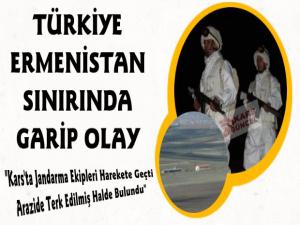 Kars'ta Ermenistan Sınırında Garip Olay, Traktör Kaçakçılığı Mı Yapılıyor