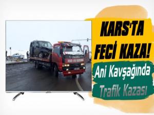 Kars'ta Feci Trafik Kazası