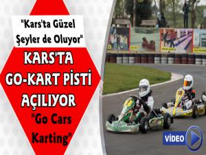 Kars'ta Go Cars Karting Cafe Go-Kart Pisti Hizmete Açılıyor