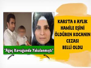 Kars'ta Hamile Eşini Öldüren Kocaya Müebbet Hapis Cezası