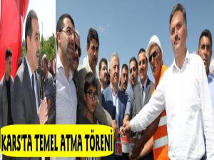 Kars'ta Hz. Ömer Camisinin Temeli Dualarla Atıldı