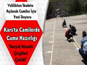 Kars'ta İbadete Açılacak Camilerle İlişkin Yeni Duyuru