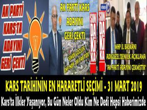 Kars'ta İlklerin Yaşandığı Seçim Öncesinde Bu Gün Neler Yaşandı