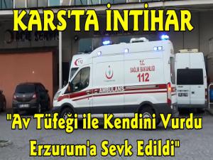 Kars'ta İntihar!