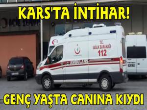 Kars'ta İntihar Genç Yaşta Canına Kıydı