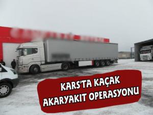 Kars'ta Kaçak Akaryakıt Operasyonu