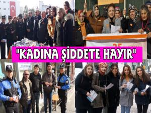 Kars'ta Kadına Şiddete Hayır Etkinlikleri