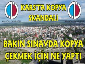 Karsta Kopya Skandalı