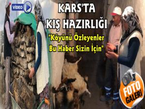 Kars'ta Köylülerin Kış Hazırlıkları