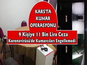 Kars'ta Kumar Operasyonu 11 Bin Lira Ceza Kesildi