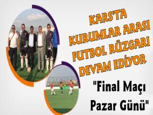 Karsta Kurumlar Arası Futbol Turnuvası