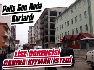 Kars'ta Lise Öğrencisi Genç Kız İntihara Teşebbüs Etti