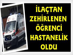 Kars'ta Lise Öğrencisi İlaçtan Zehirlendi