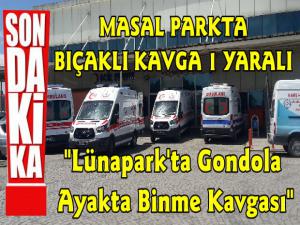 Kars'ta Masal Park'ta Bıçaklı Kavga 1 Yaralı