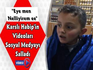 Kars'ta Minik Habip'in Terekemece Videoları Sosyal Medyayı Salladı