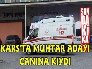 Kars'ta Muhtar Adayı Kendini Astı