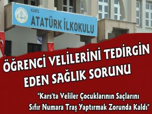 Kars'ta O Okulda Çocukların Saçlarına Bit ve Sirke Düştü İddiası