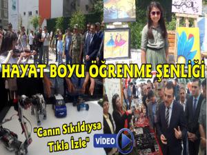 Kars'ta Öğrenme Şenlikleri ve Halk Eğitim Sergisi Açıldı