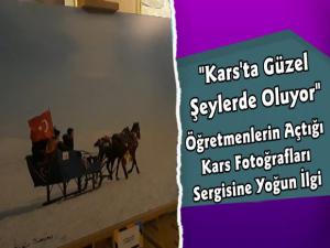 Kars'ta Öğretmenlerin Fotoğraf Sergisine Yoğun İlgi