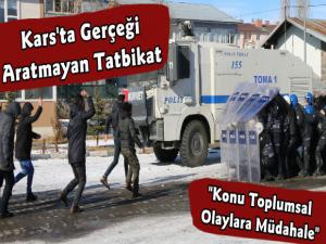 Kars'ta Polis Ekiplerinden Gerçeği Aratmayan Tatbikat