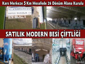 Kars'ta Sahibinden Satılık Modern Besi Çiftliği