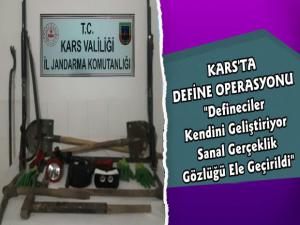 Kars'ta Sanal Gerçeklik Gözlüklü Define Operasyonu 4 Gözaltı