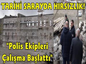 Kars'ta Sarayın Trafosunu Çaldılar!