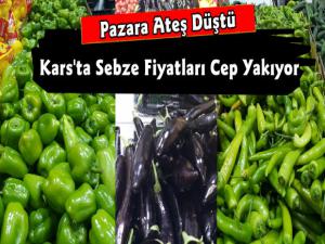 Kars'ta Sebze Fiyatları Cep Yakıyor