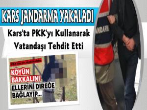 Kars'ta Sırtını PKK'ya Yaslayan Kişi Yakalandı