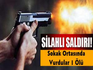 Kars'ta Sokak Ortasında Silahlı Saldırı 1 Ölü